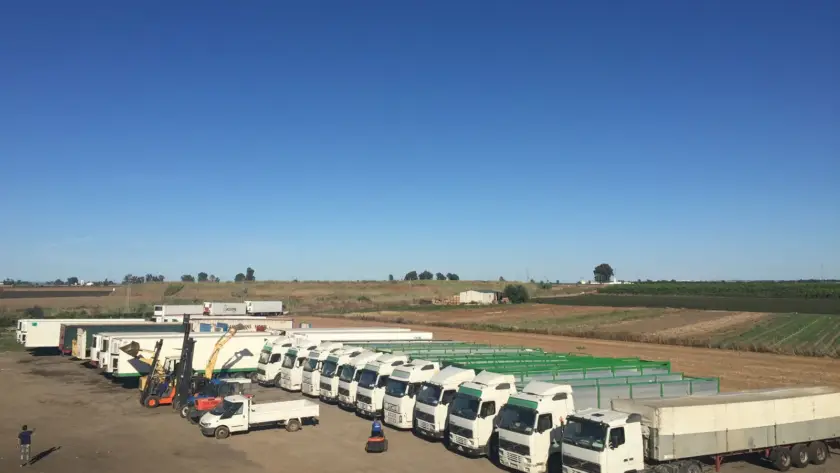 transporte seguro de maquinaria industrial